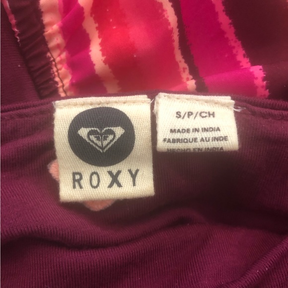 Roxy Strapless Summer Swim Coverup Beach Dress - Picture 3 of 6